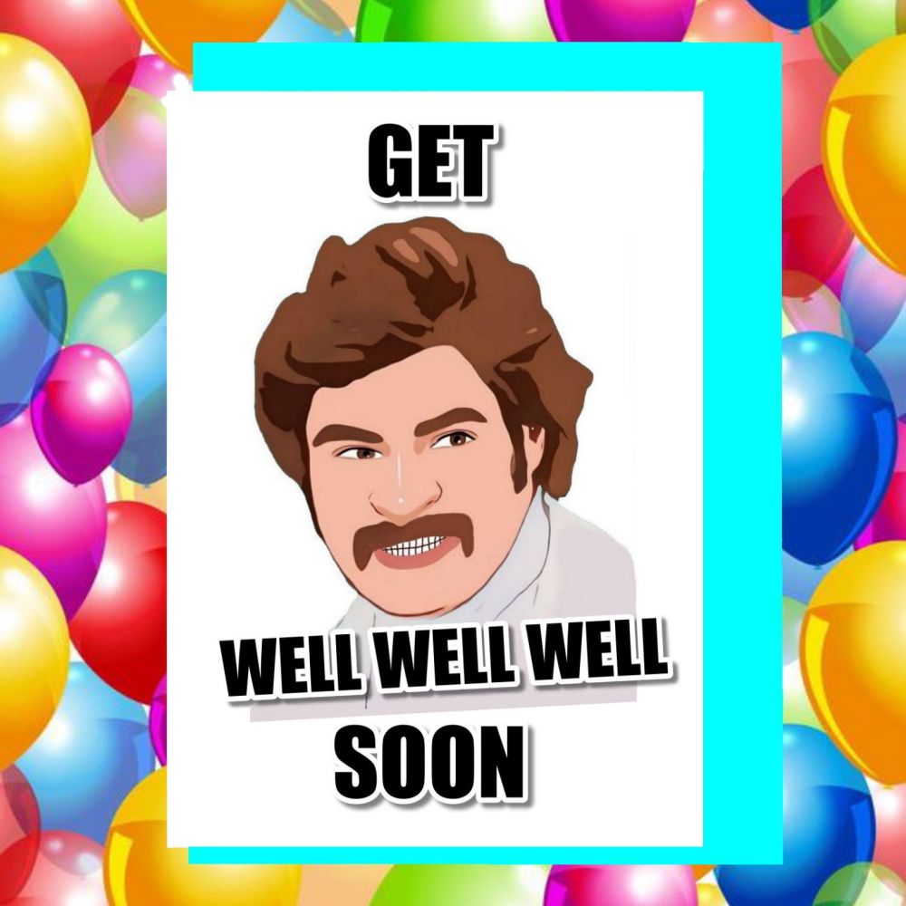 Toast Of London Get Well Soon Card