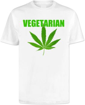 Weed Vegetarian T Shirt