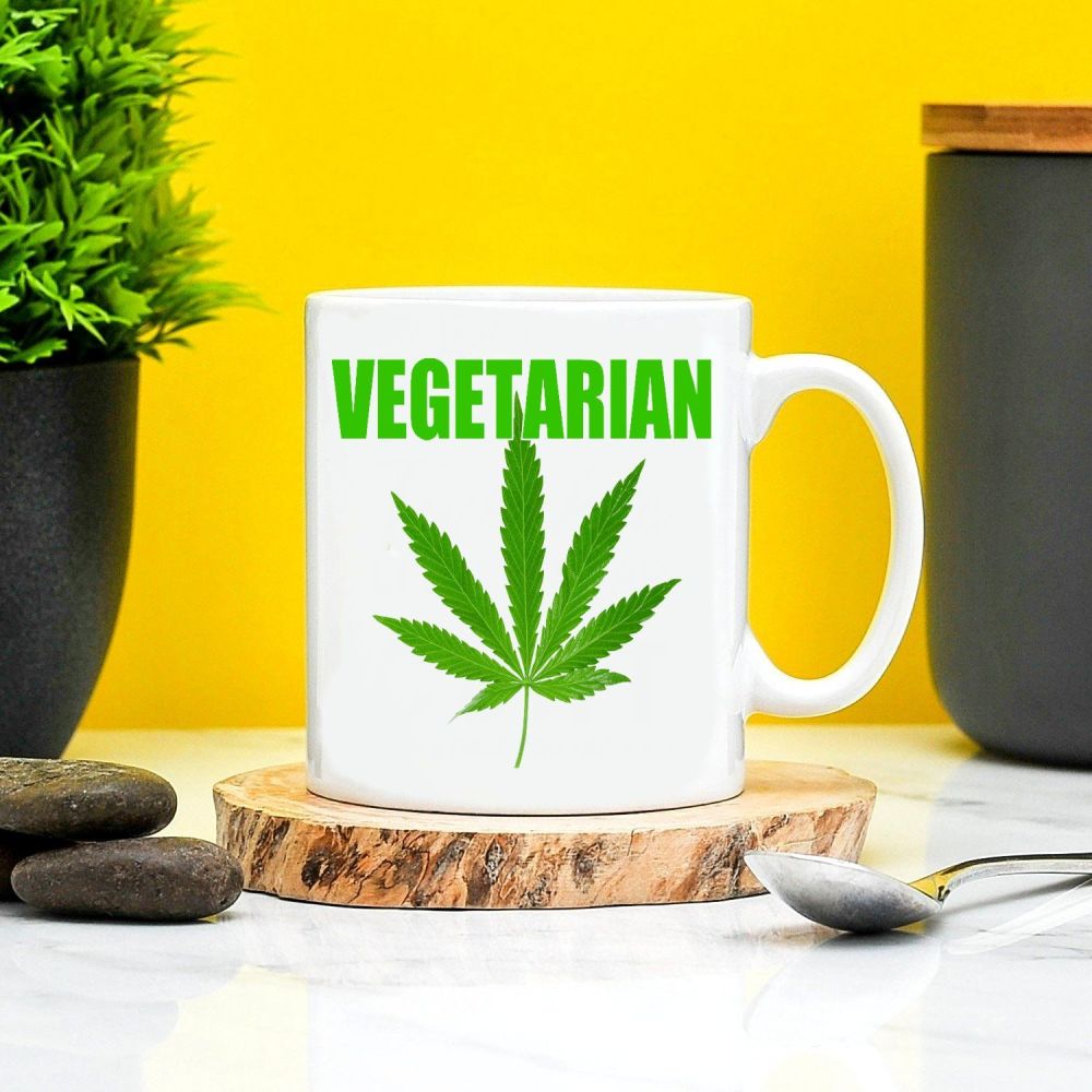 Weed Vegetarian Mug