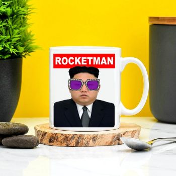 Rocketman Kim Jong Un Elton John Mug