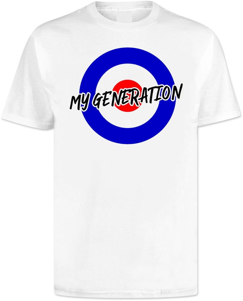 Mod Mods Target Bullseye T Shirt