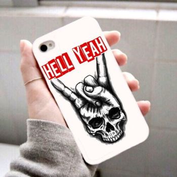 Heavy Metal Devil Horns Phone Case