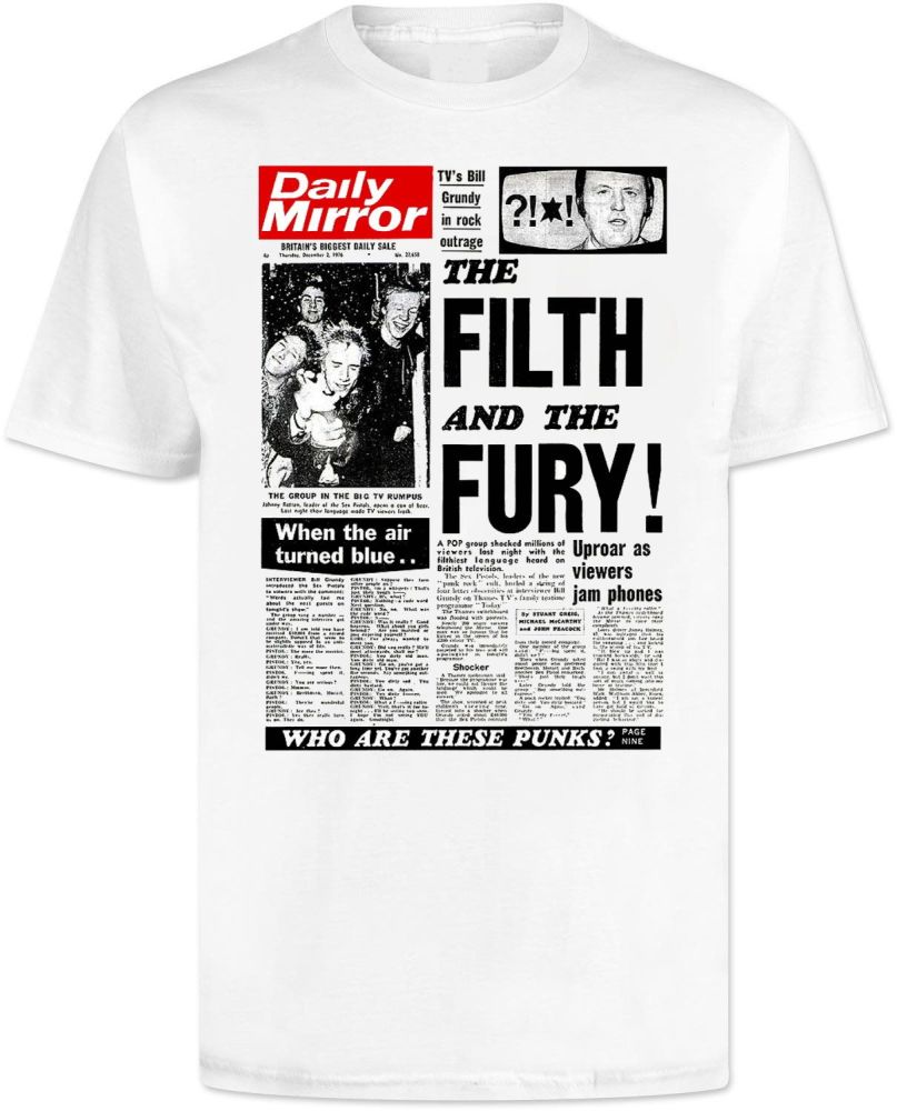 Sex Pistols Filth T Shirt