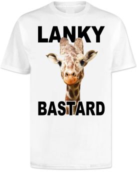 Giraffe Lanky Bastard T Shirt