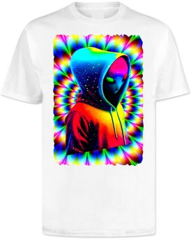 Psychedelic Alien T Shirt