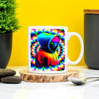 Psychedelic Alien Mug