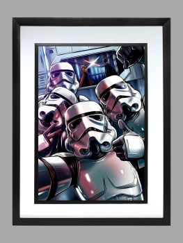 Star Wars Selfie Poster