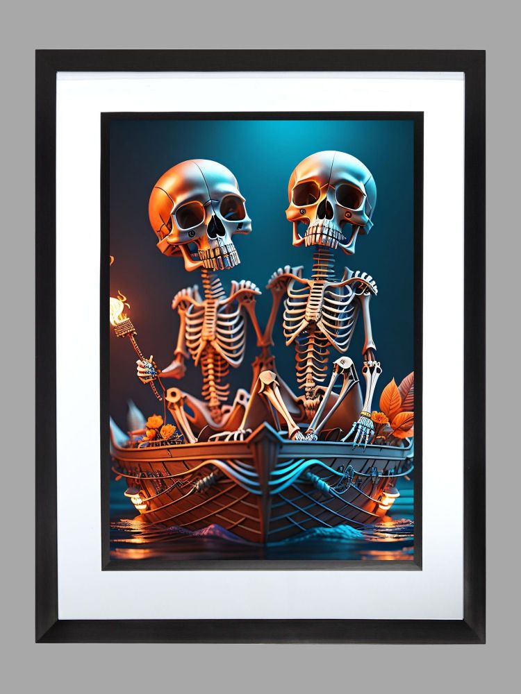 Skeleton Poster Print