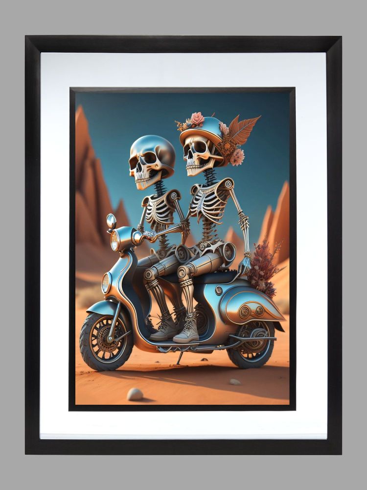 Skeleton Poster Print