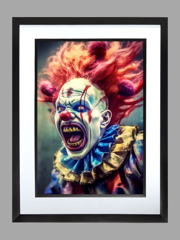 Clown Poster Print