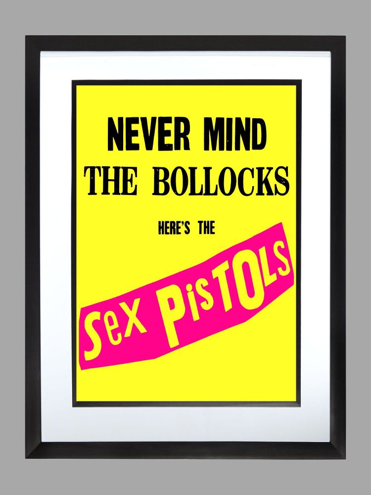 The Sex Pistols Never Mind The Bollocks Poster Print