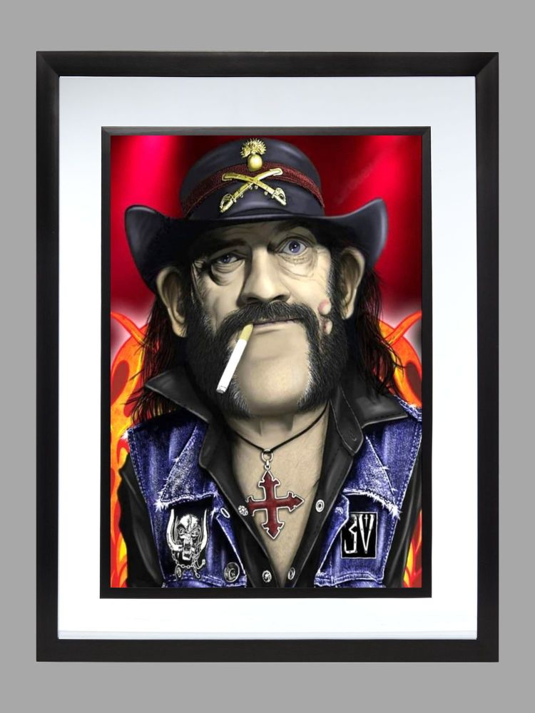 Lemmy Motorhead Poster Print