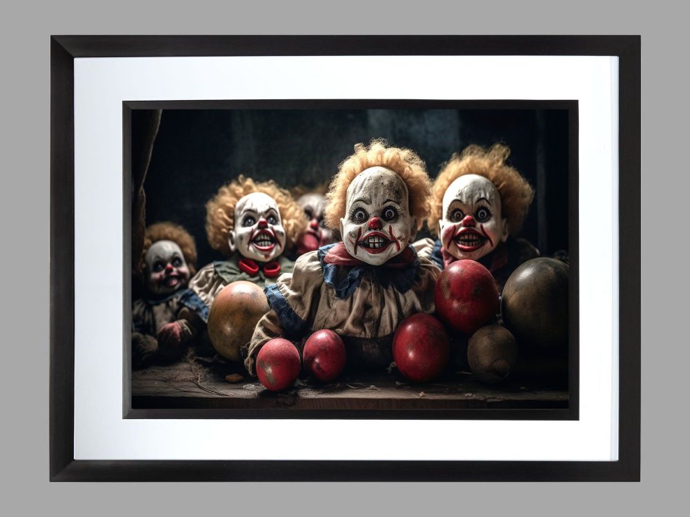 Clowns Poster Print