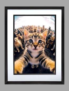 Cat Selfie Poster