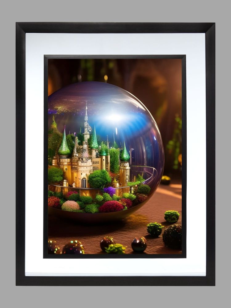 Fantasy Castle Poster Print