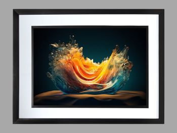 Abstract Water Poster