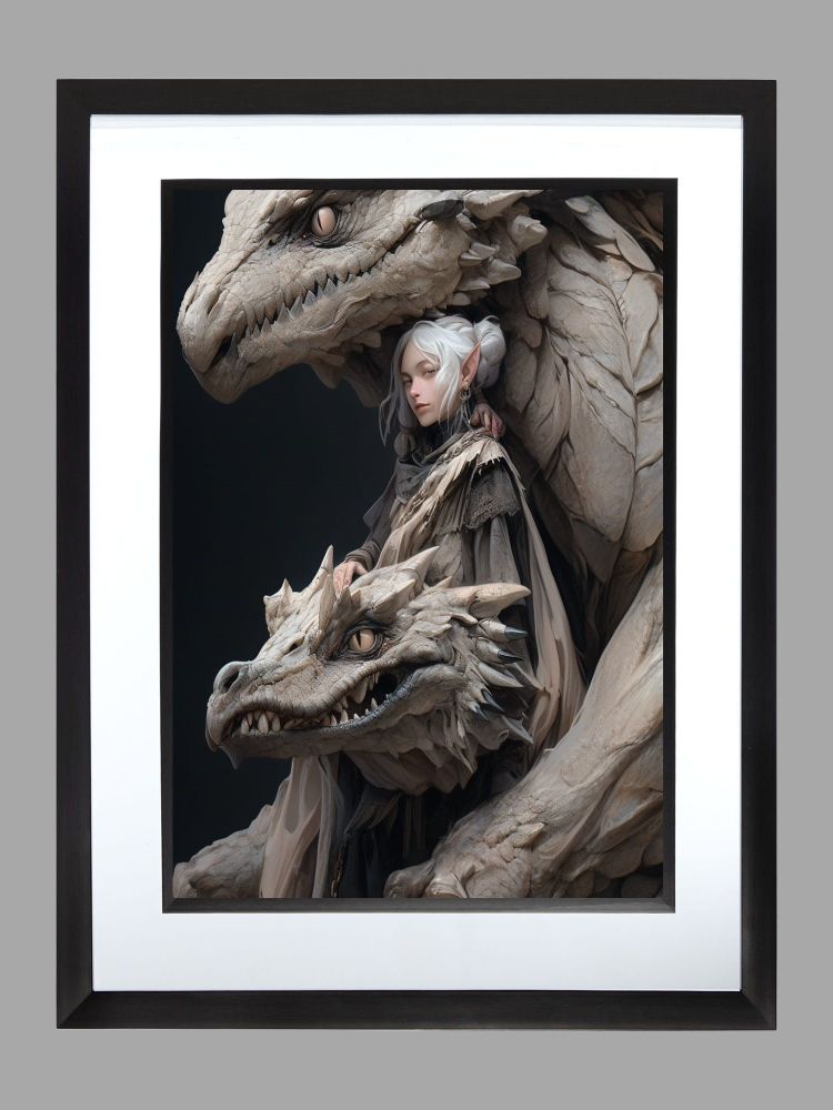 Dragons Poster Print