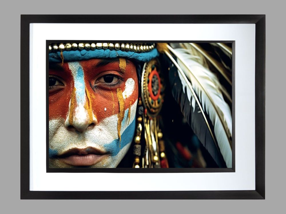 Native American Poster Print