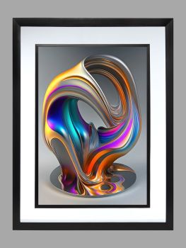 Abstract Shape Poster