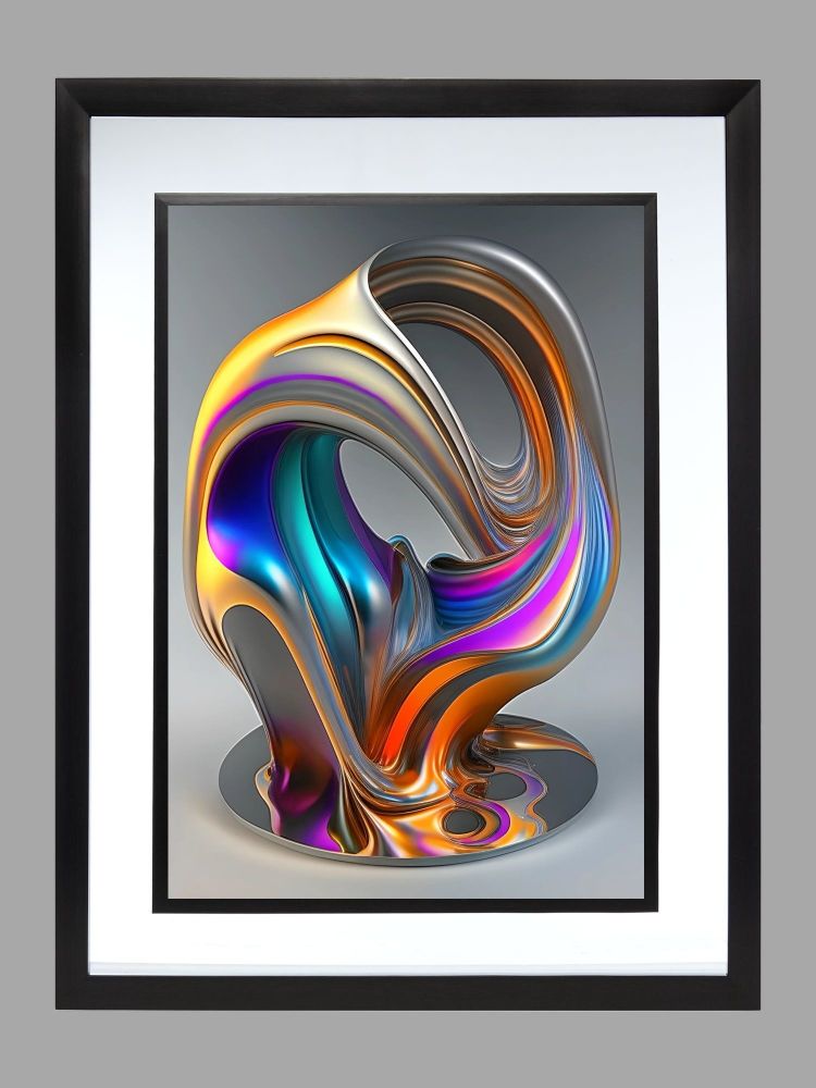 Abstract Shape Poster Print