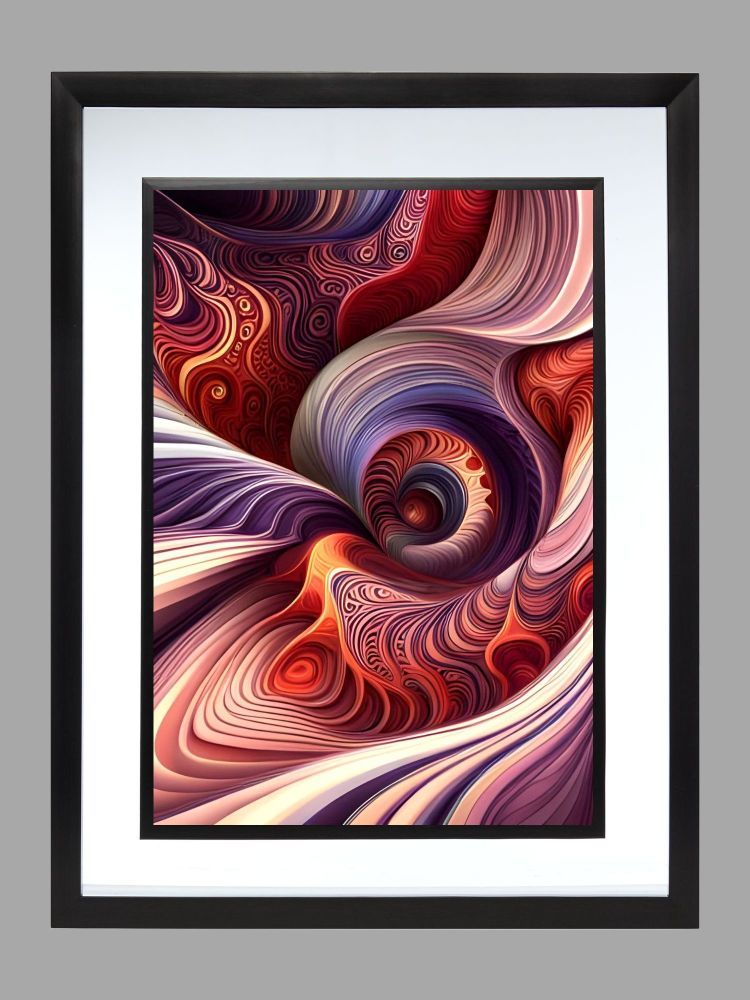 Abstract Shape Poster Print