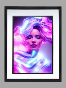 Neon Lady Poster
