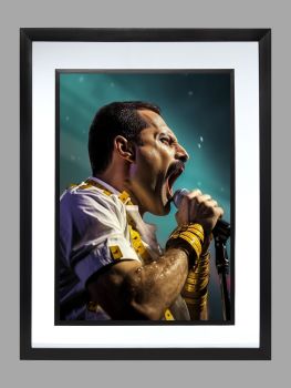 Freddie Mercury Queen Poster