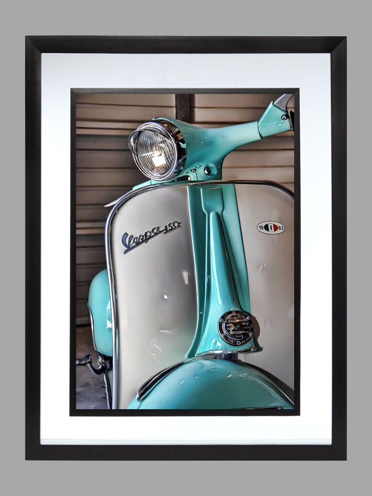 Vespa Scooter Poster Print