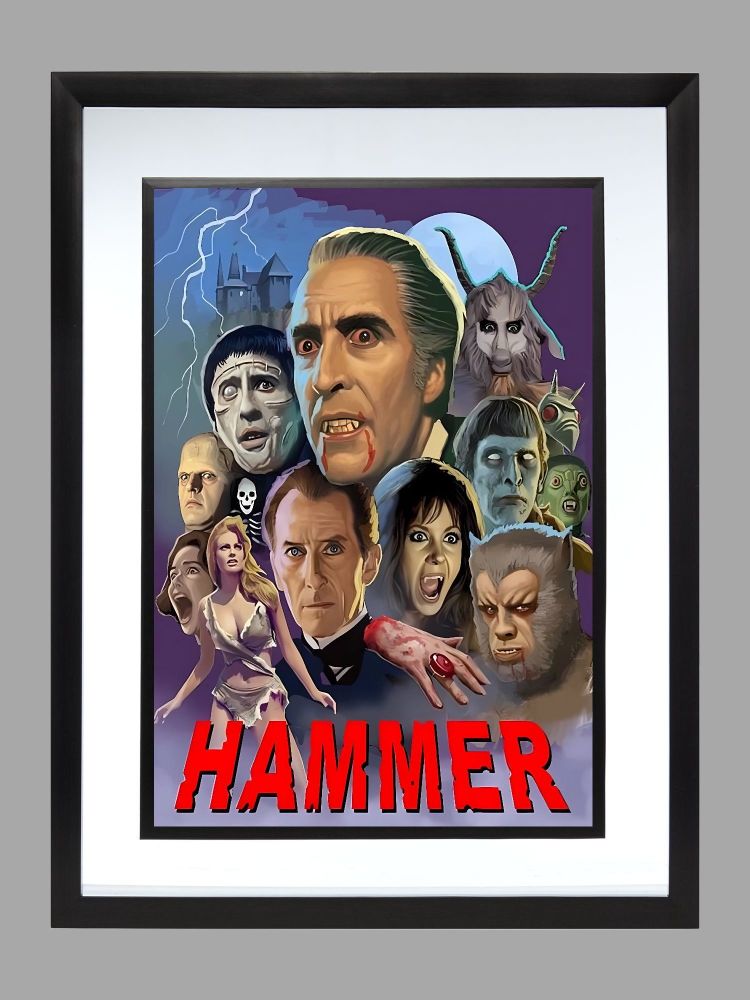Hammer Horror Poster Print