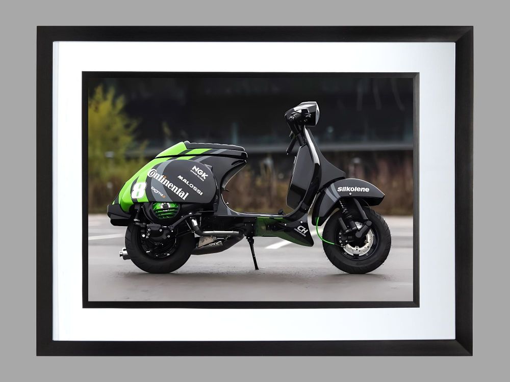 Scooter Poster Print