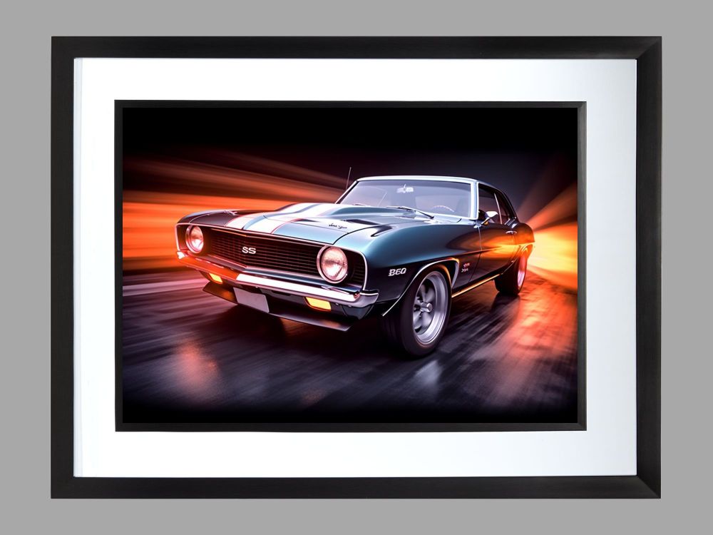 Muscle Car Poster Print