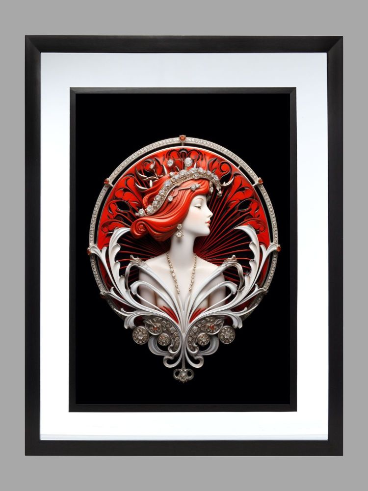 Brooche Style Poster Print