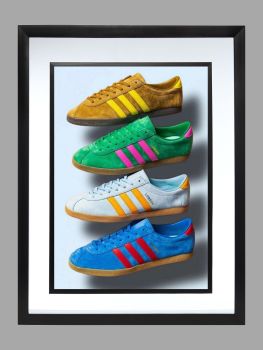 Football Casuals Poster Trainers