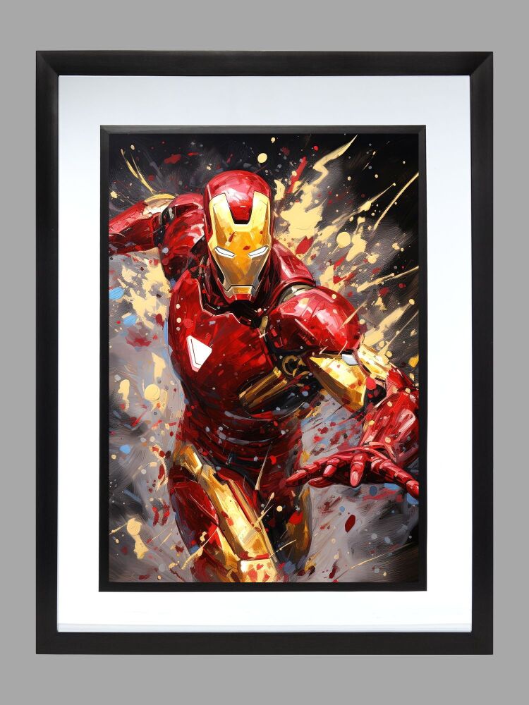 Iron Man Poster Pint