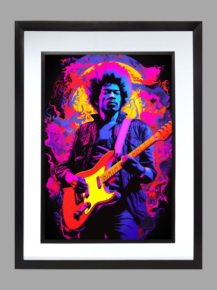 Jimi Hendrix Poster Print