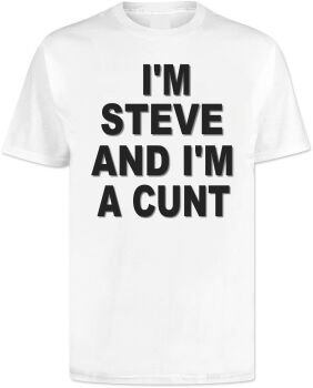 Personalised Name Cunt T Shirt