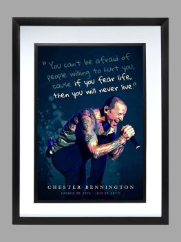 Chester Bennington Linkin Park Poster Print