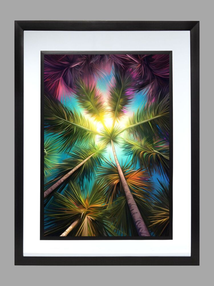 Palm Trees Poster Print