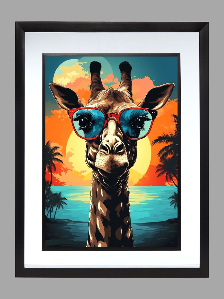 Giraffe Poster Print
