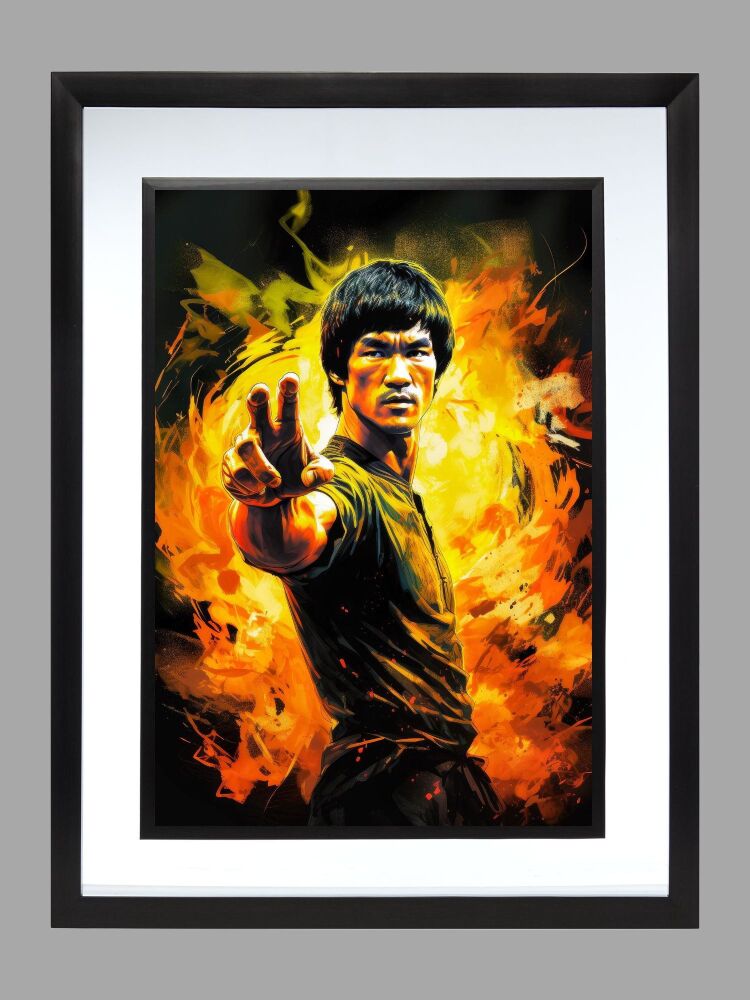 Bruce Lee Poster Print
