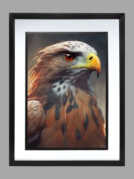 Bird Of Prey Hawk Poster