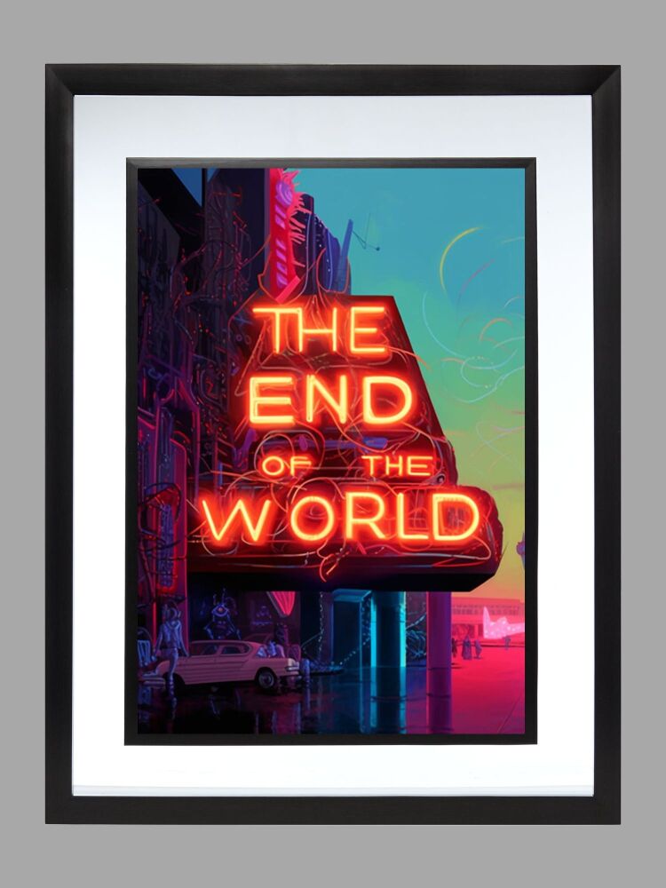 The End Of The World Scenic Poster Print
