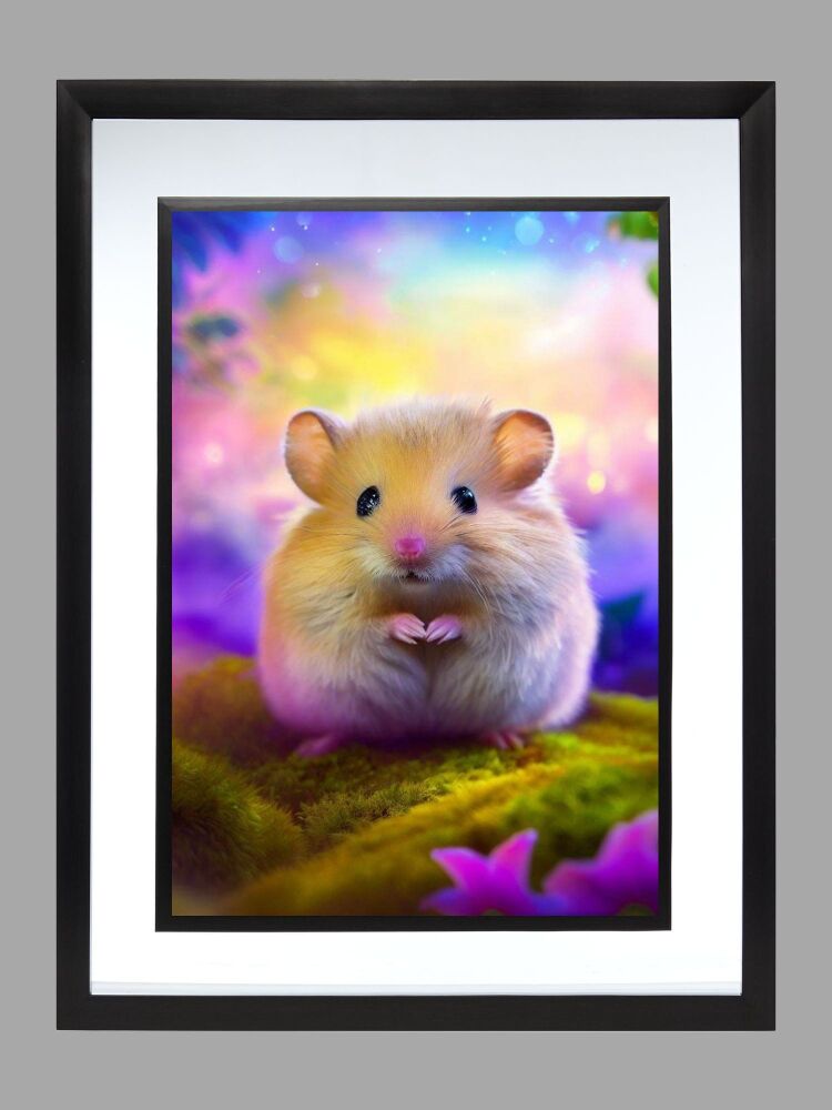 Hamster Poster Print