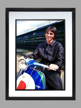 Paul Weller Lambretta Poster
