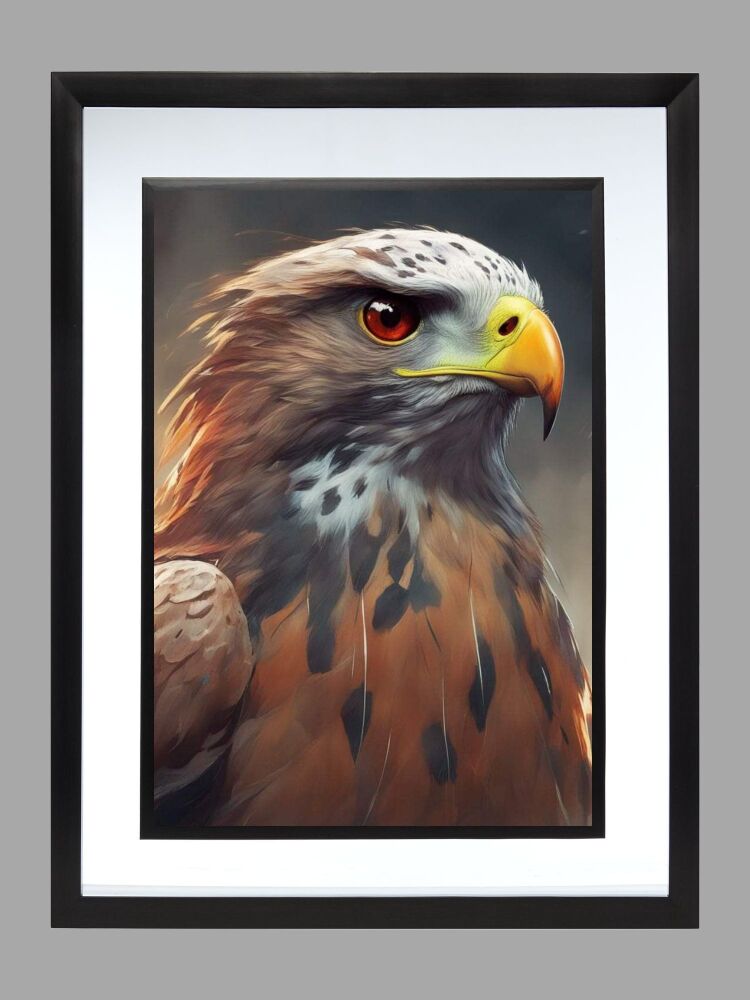 Hawk Poster Print