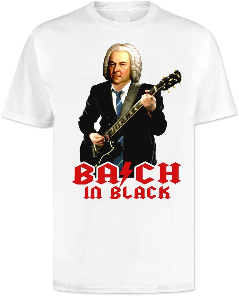 Bach In Black T Shirt AC DC