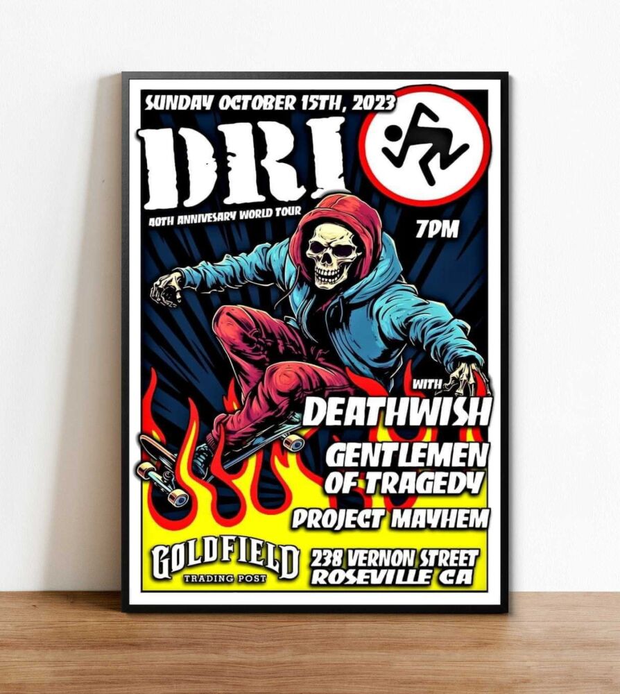 D.R.I. Poster