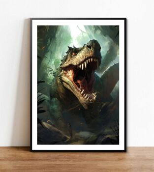 Dinosaur T Rex Poster