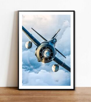 WW2 Fighter Plane Poster