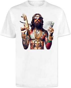 Gangster Jesus T Shirt